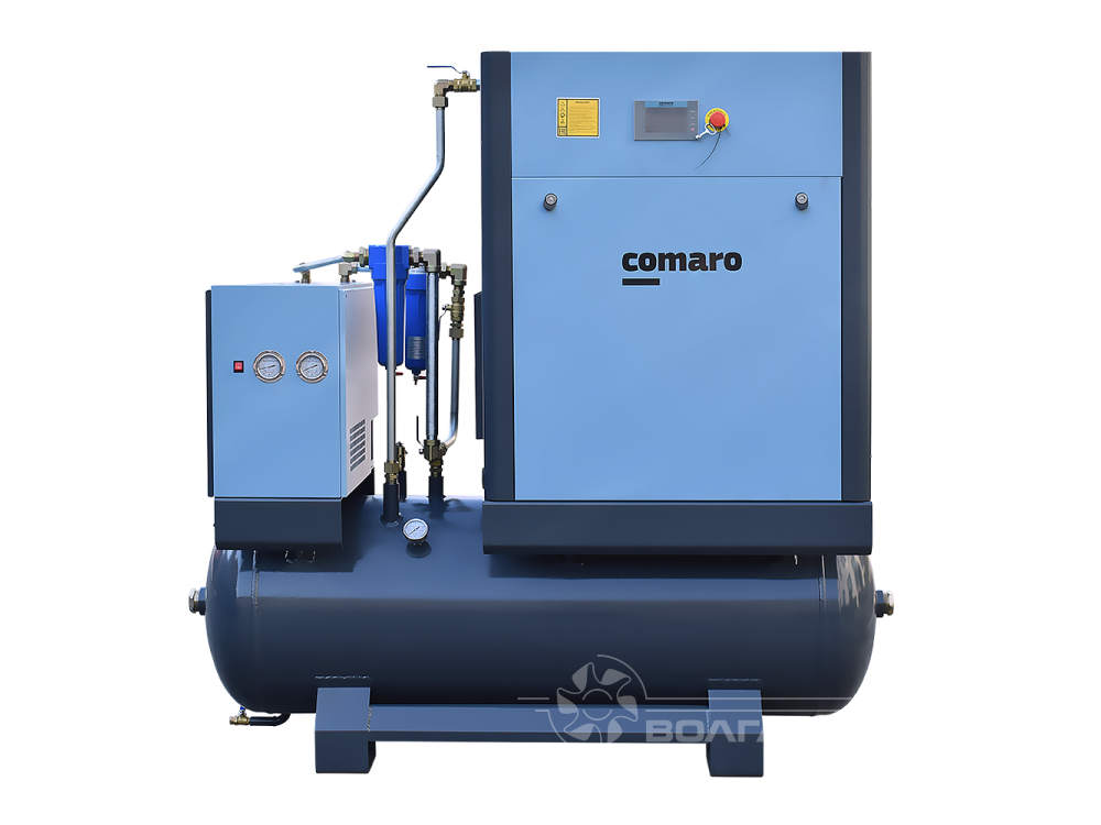 Винтовой компрессор на ресивере с осушителем Comaro LB 5.5-10/270 E
